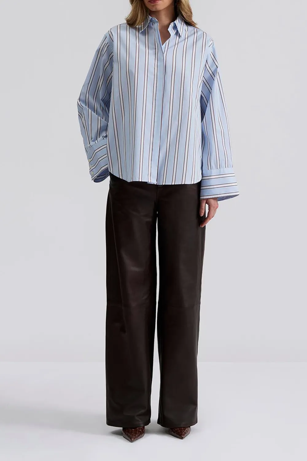 Classic Long Sleeve Poplin Shirt