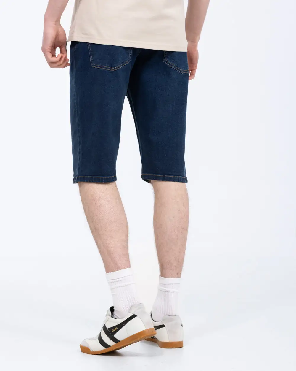 Clean Regular Fit Denim Shorts