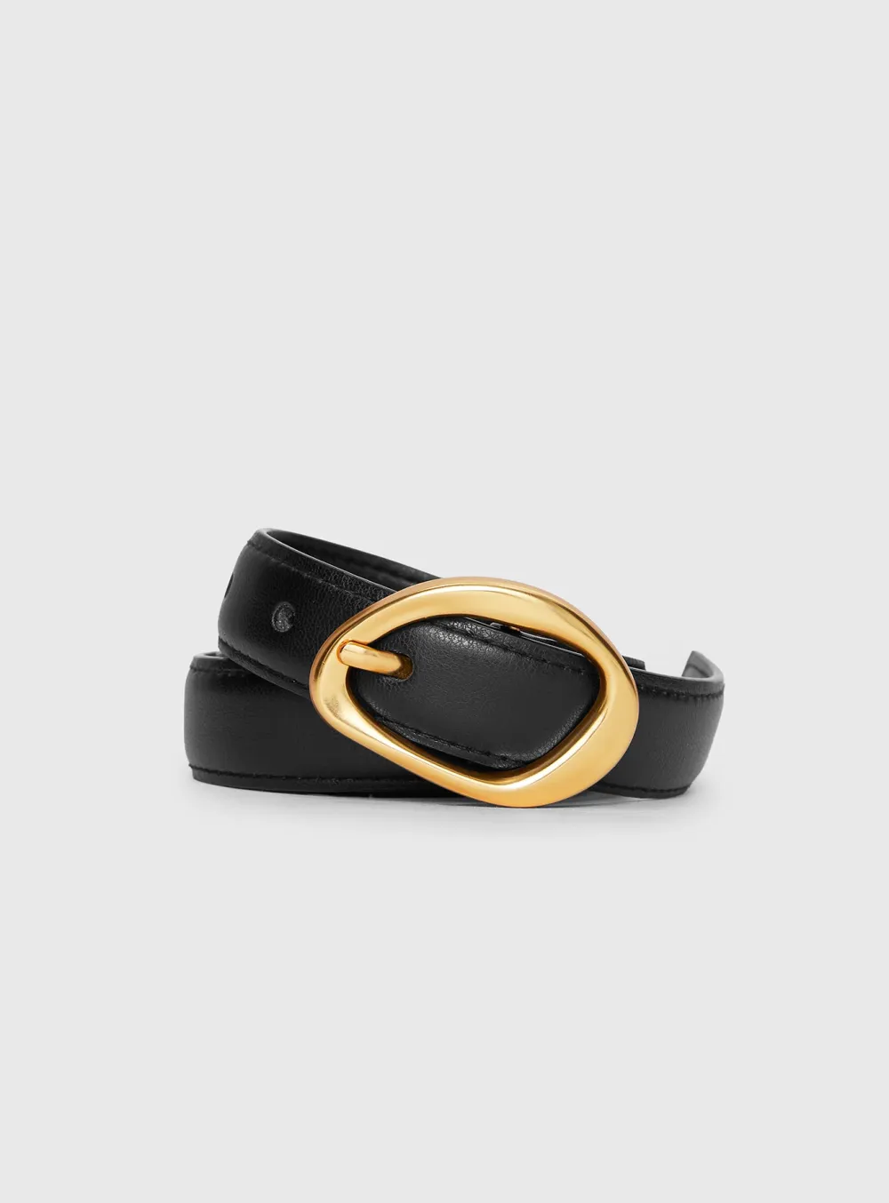 Casual Leather Denim Belt