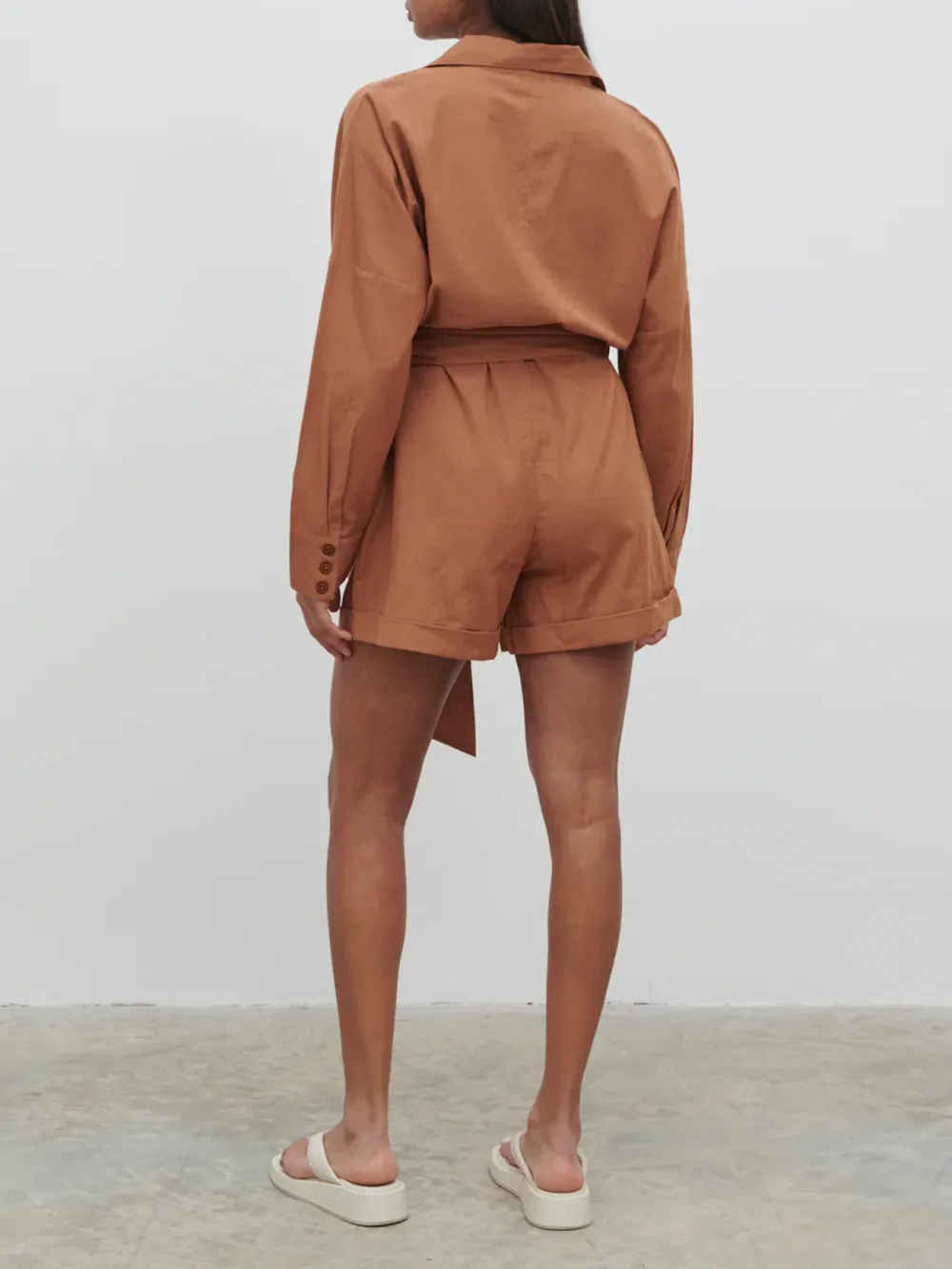 Daily Belted Playsuit