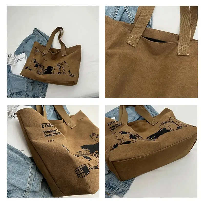 Everyday Soft Canvas Shoulder Bag