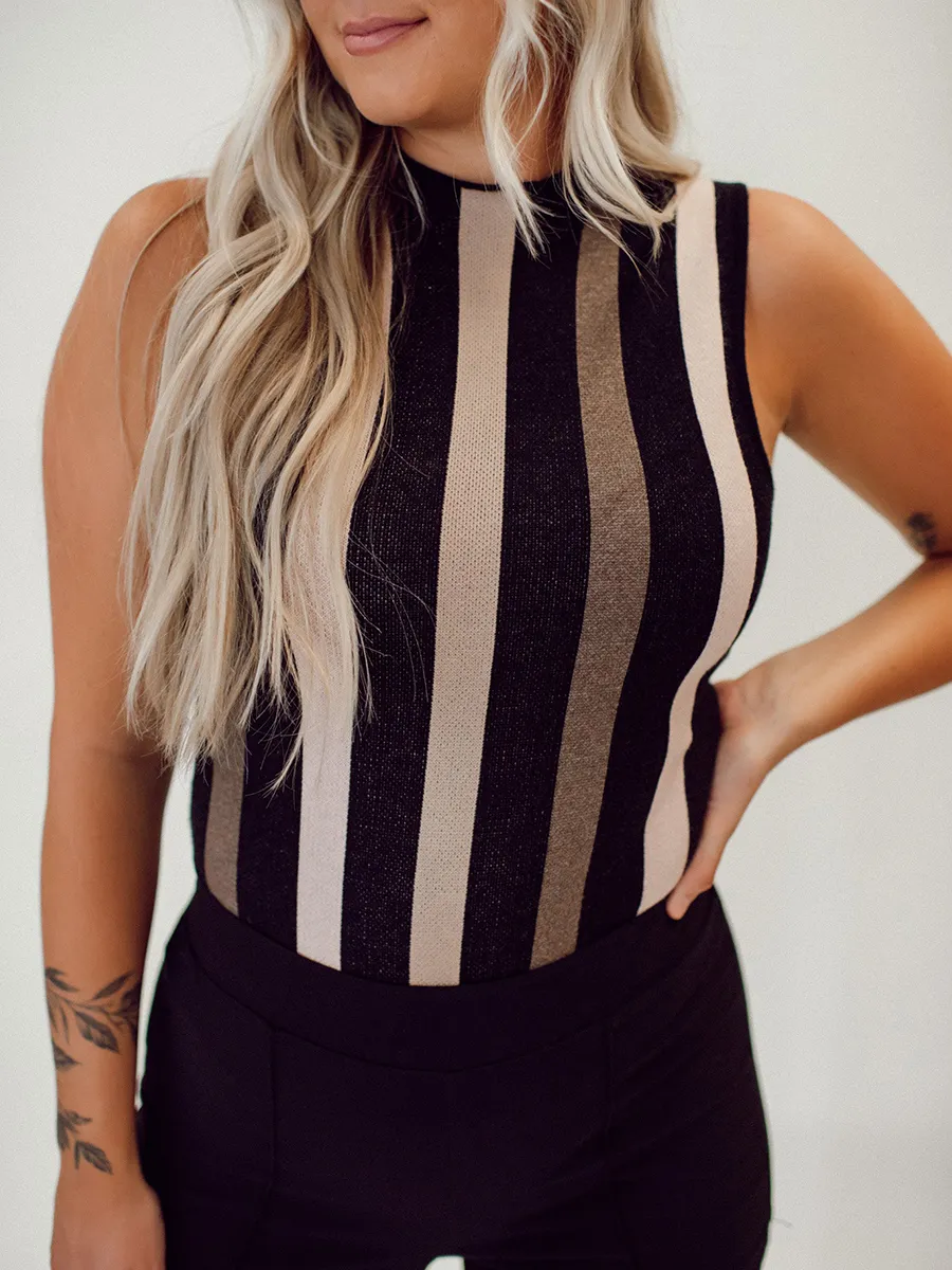 Multi Color Striped Jumpsuit