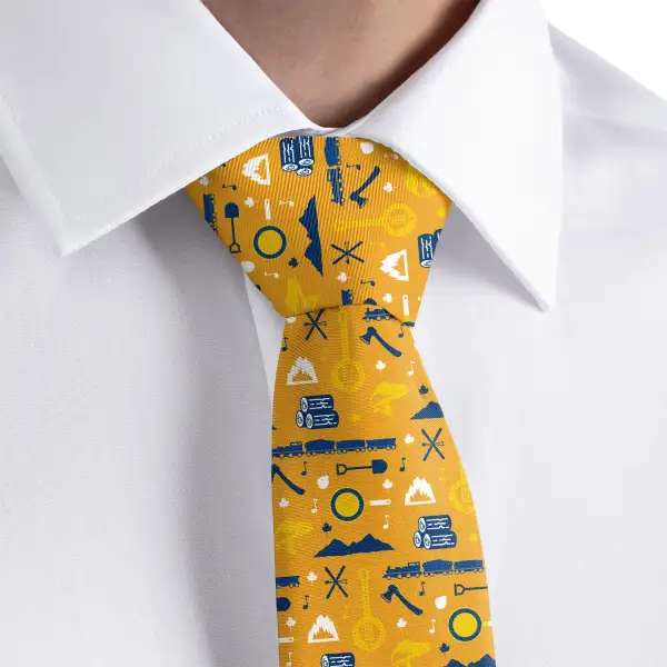 Timeless Heritage Emblem Expression Necktie