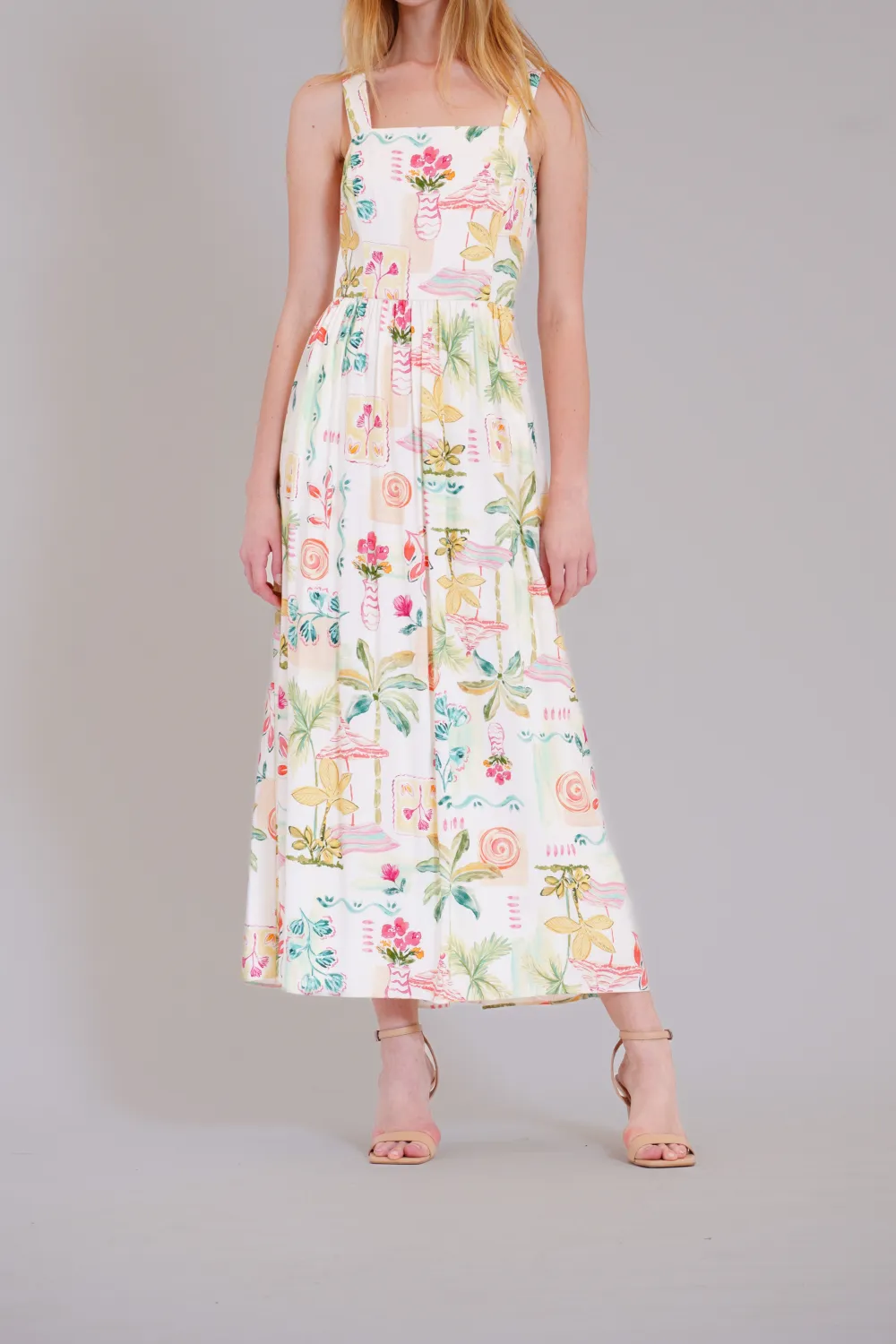 Sleeveless Everyday Midi Dress