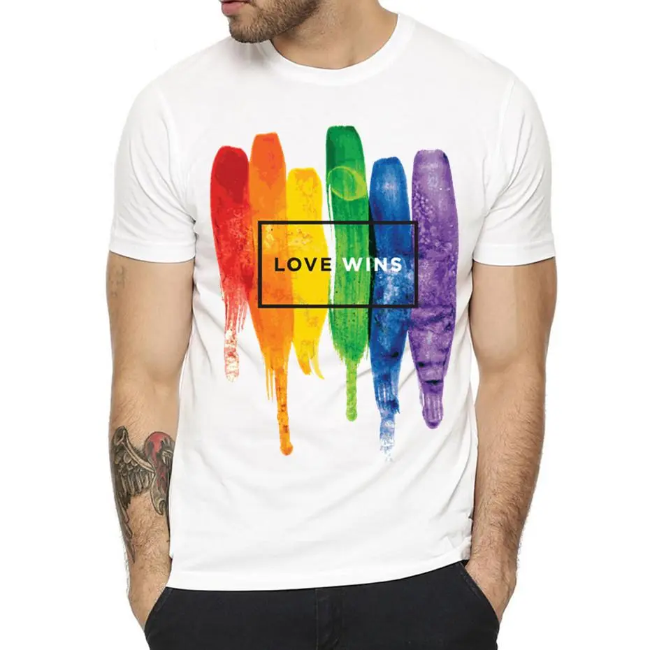 Men's Love Wins Casual Shirt