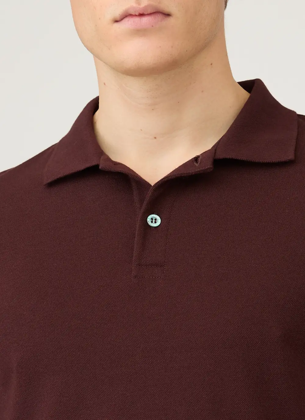 Crisp Everyday Slim Fit Cotton Pique Short Sleeve Polo Shirt