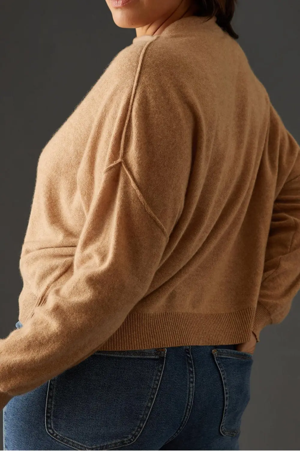 The Alani Cashmere Mock Neck Sweater