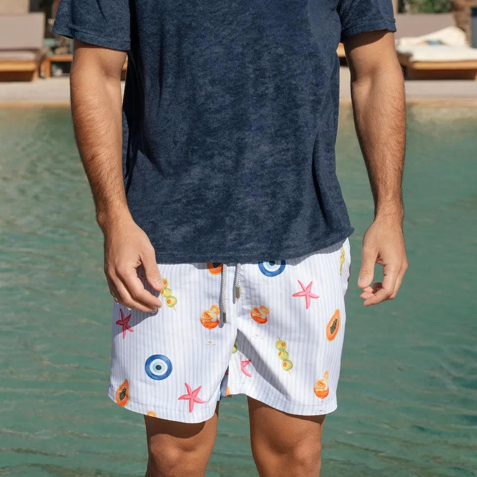 Swim Shorts beach looks