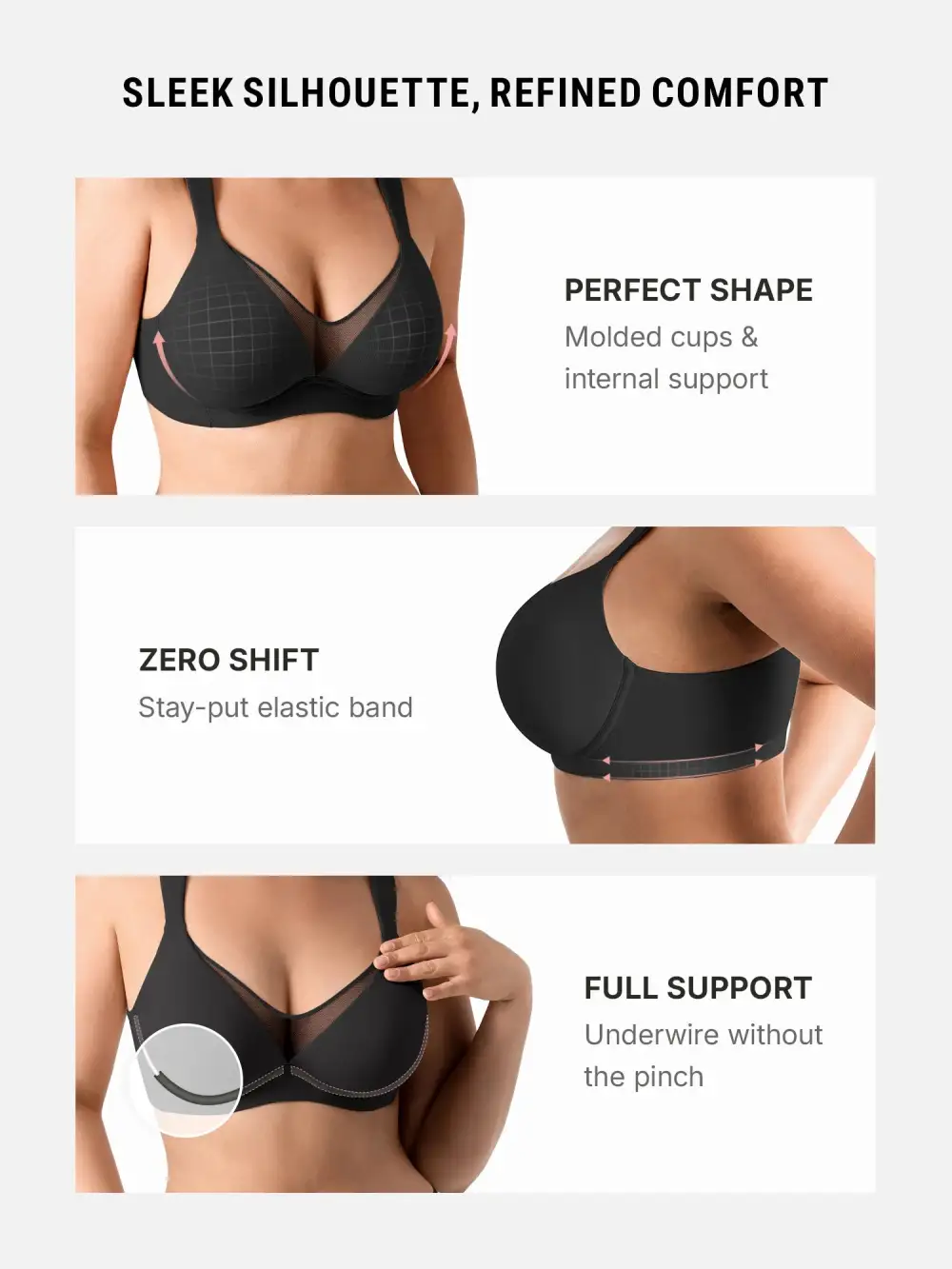 Mesh Panel Featherlight Shaping Shorts