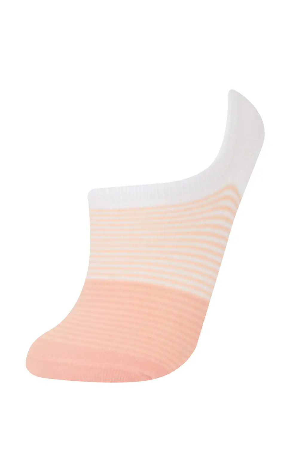 Three Pairs Of Striped Ankle Socks