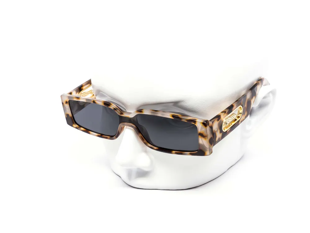 12-Pack Chunky Cat-Eye Rectangle Assorted Sunglasses