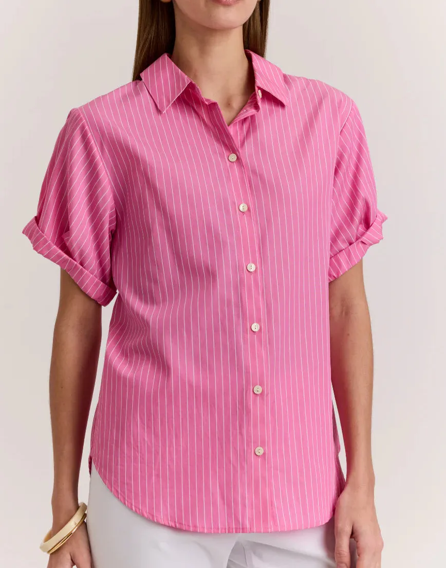 Relaxed Striped Casual Shirt