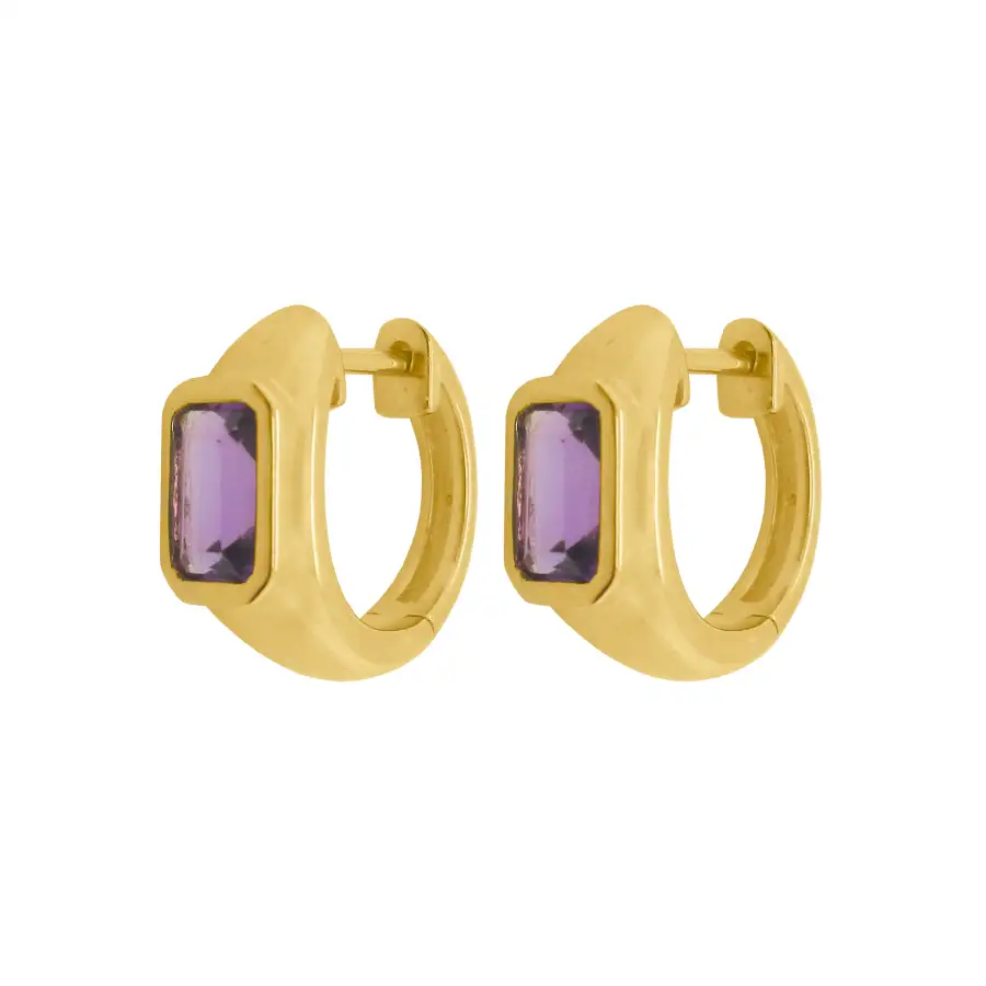 Modern Classic Huggie Earrings