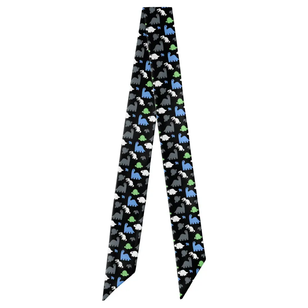 Dinosaur Motif Hair Scarf