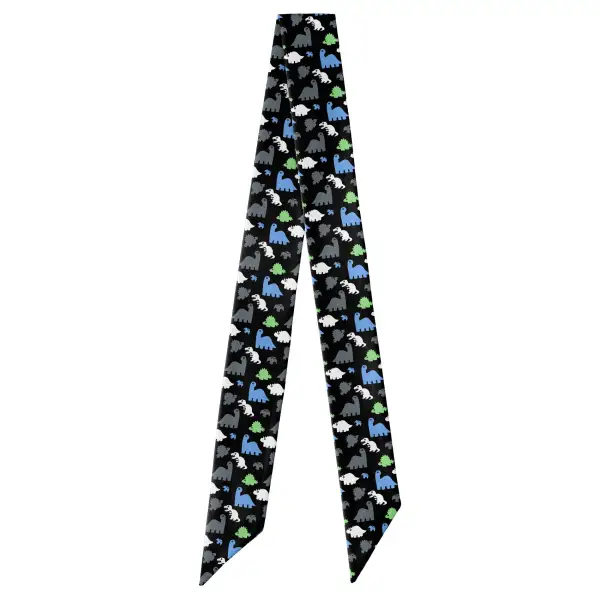 Dinosaur Motif Hair Scarf