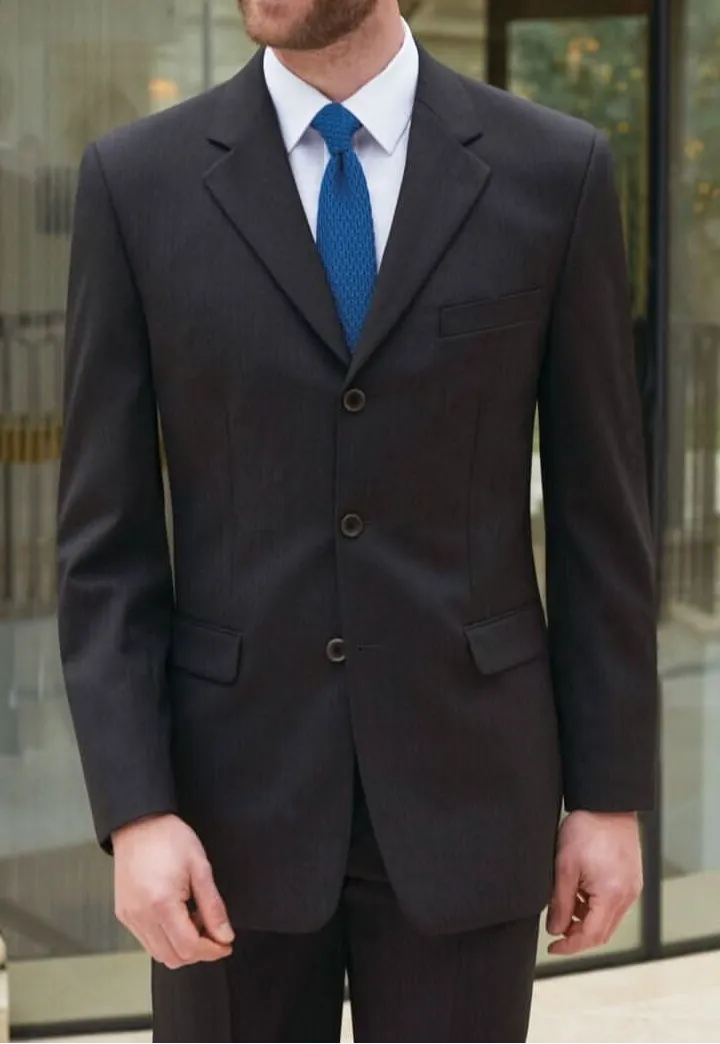 Wool Blend Classic Fit Jacket