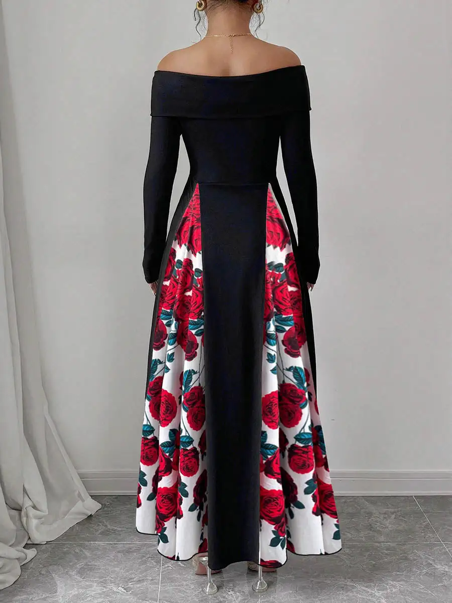 High Long Maxi Dress
