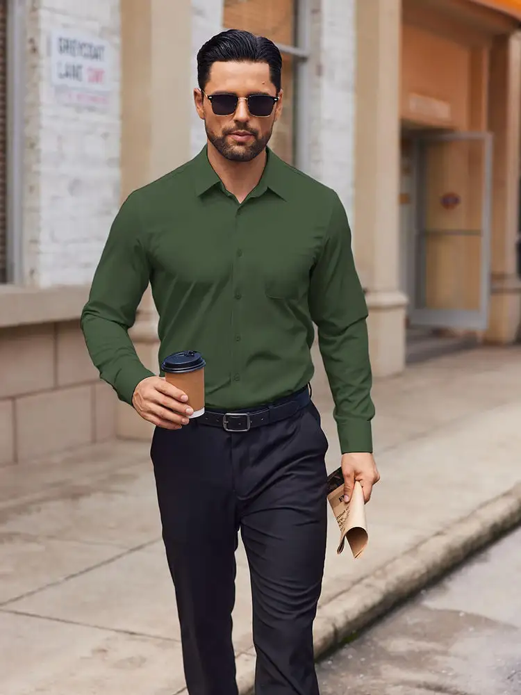 Formal Button Down Dress Shirt
