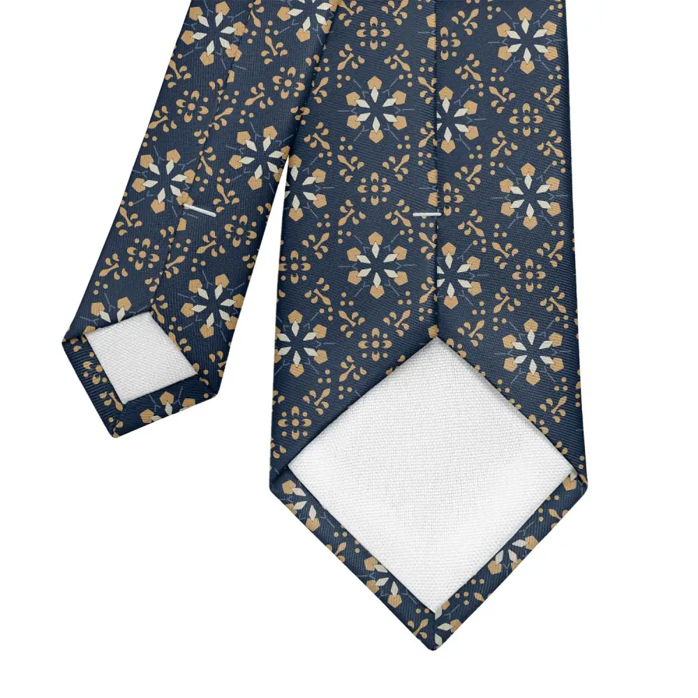 Distinctive Floral Accent Necktie