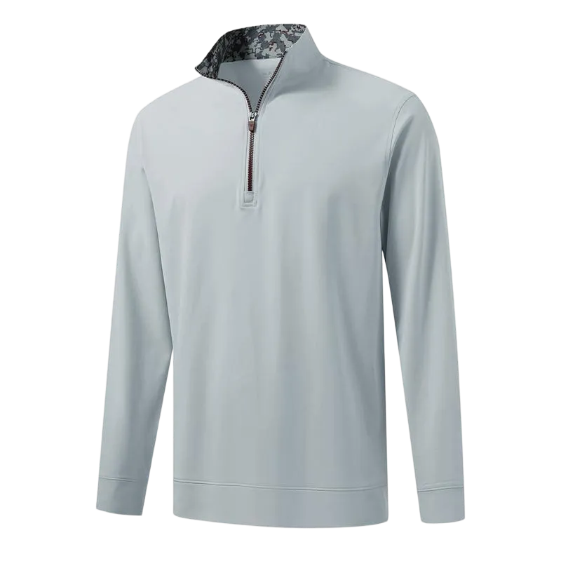 Men's lightweight turtleneck long-sleeved pullover