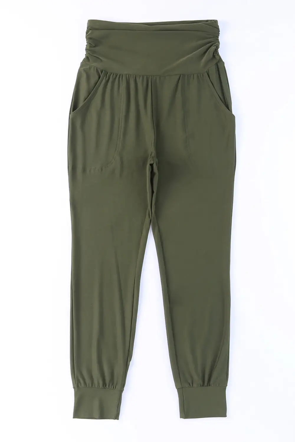 Layered High Waist Wide Leg Pants