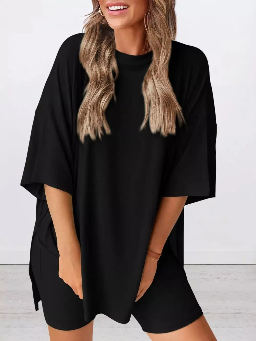 Half Sleeve T Shirt and Shorts Set