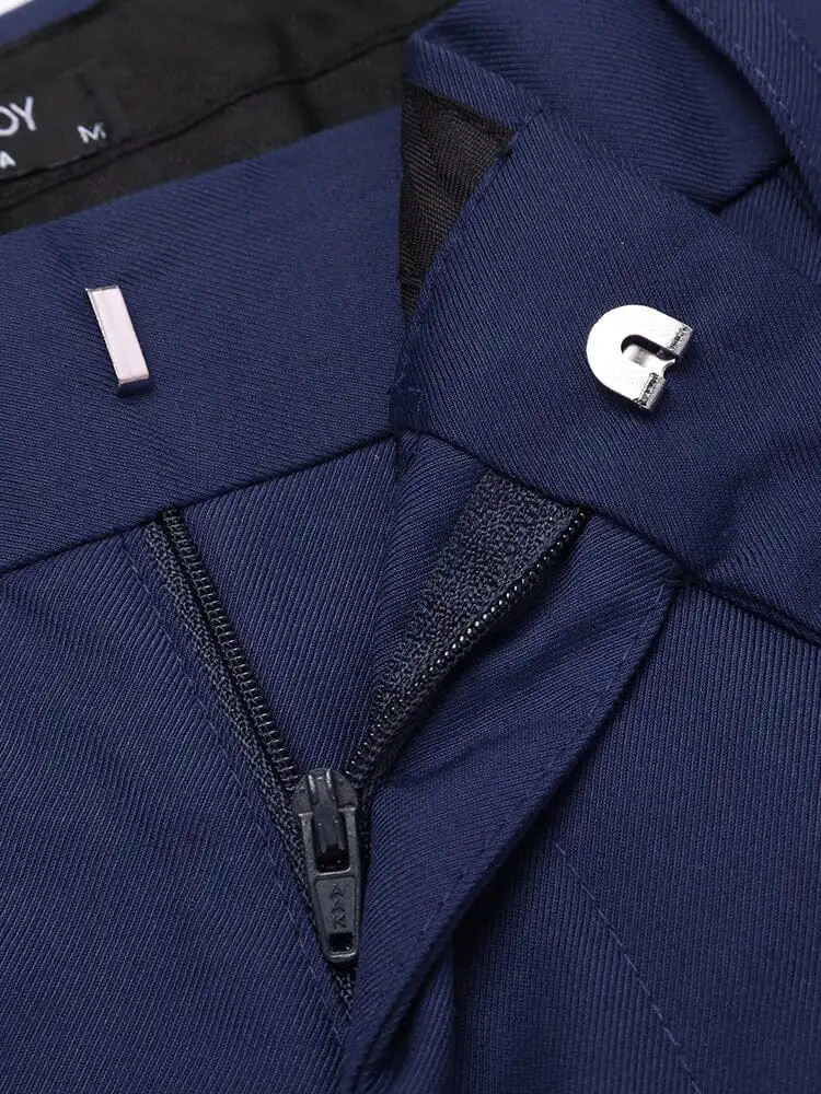 Notch Lapel Two Piece Suit Set
