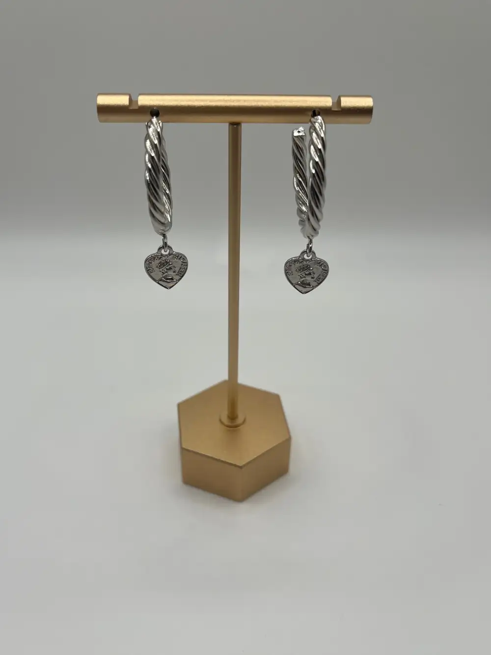 Face Outline Hoop Earrings