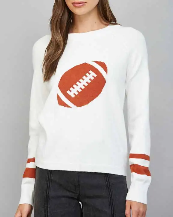 Football Knit Top