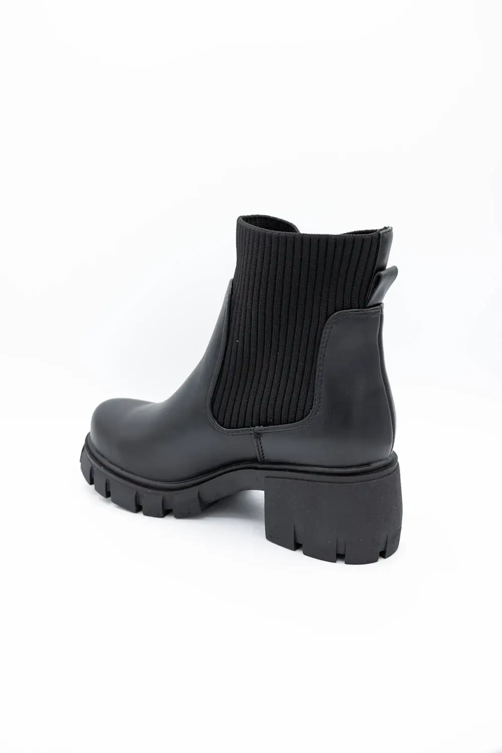 Classic Lug Sole Suede Ankle Bootie