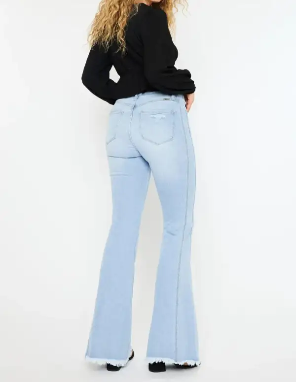 High Rise Elevated Flare Jeans