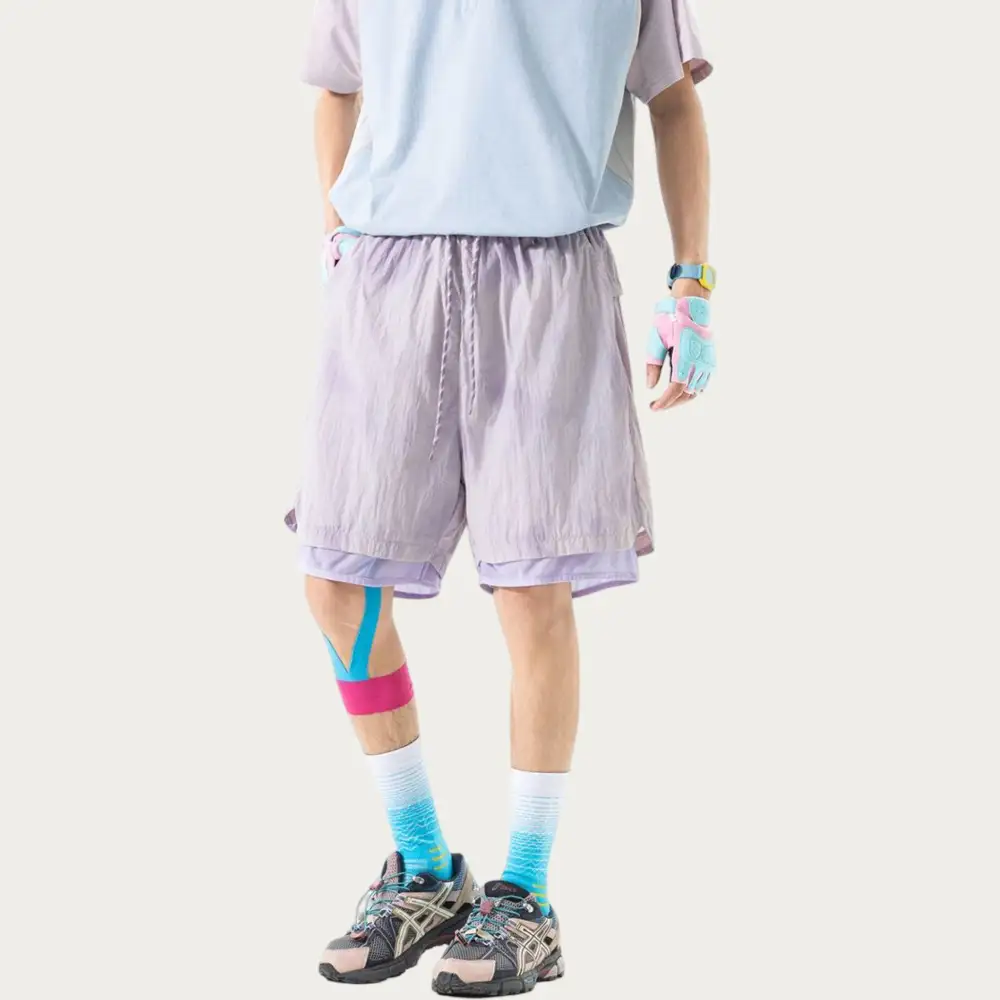 Drawstring Lightweight Mesh Men's Athletic Shorts
