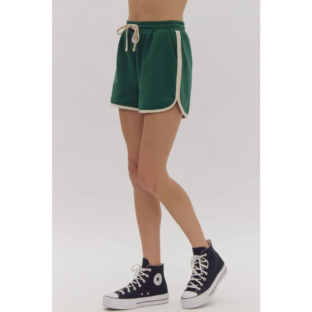 Dolphin Knit Casual Shorts