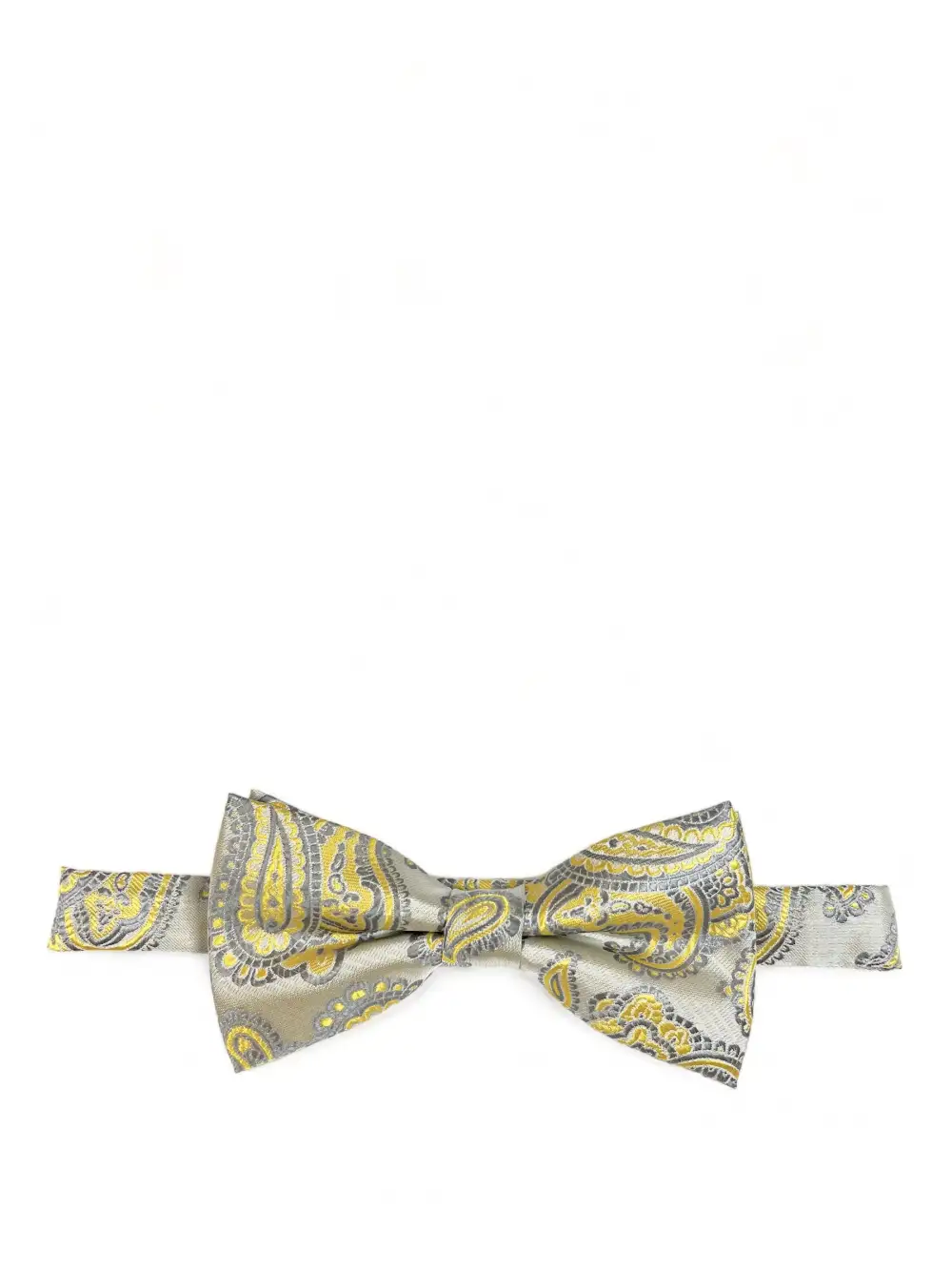 Classic Paisley Polyester Bow Tie