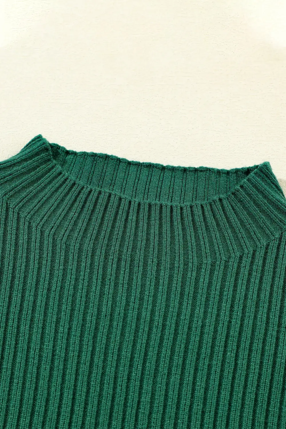 Patch Pocket Ribbed Knit Short Sleeve Textured Layer Sweater