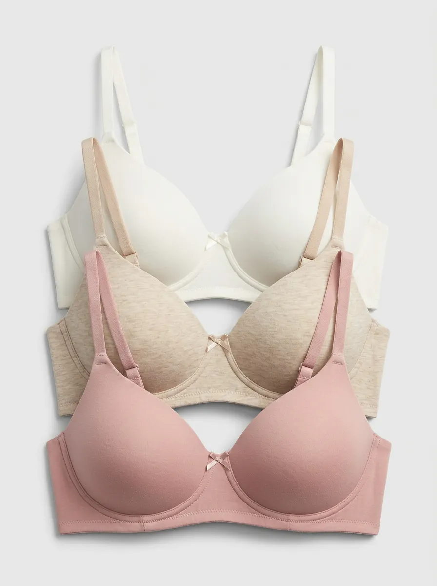 Everyday Women's Three-Piece Bra Set