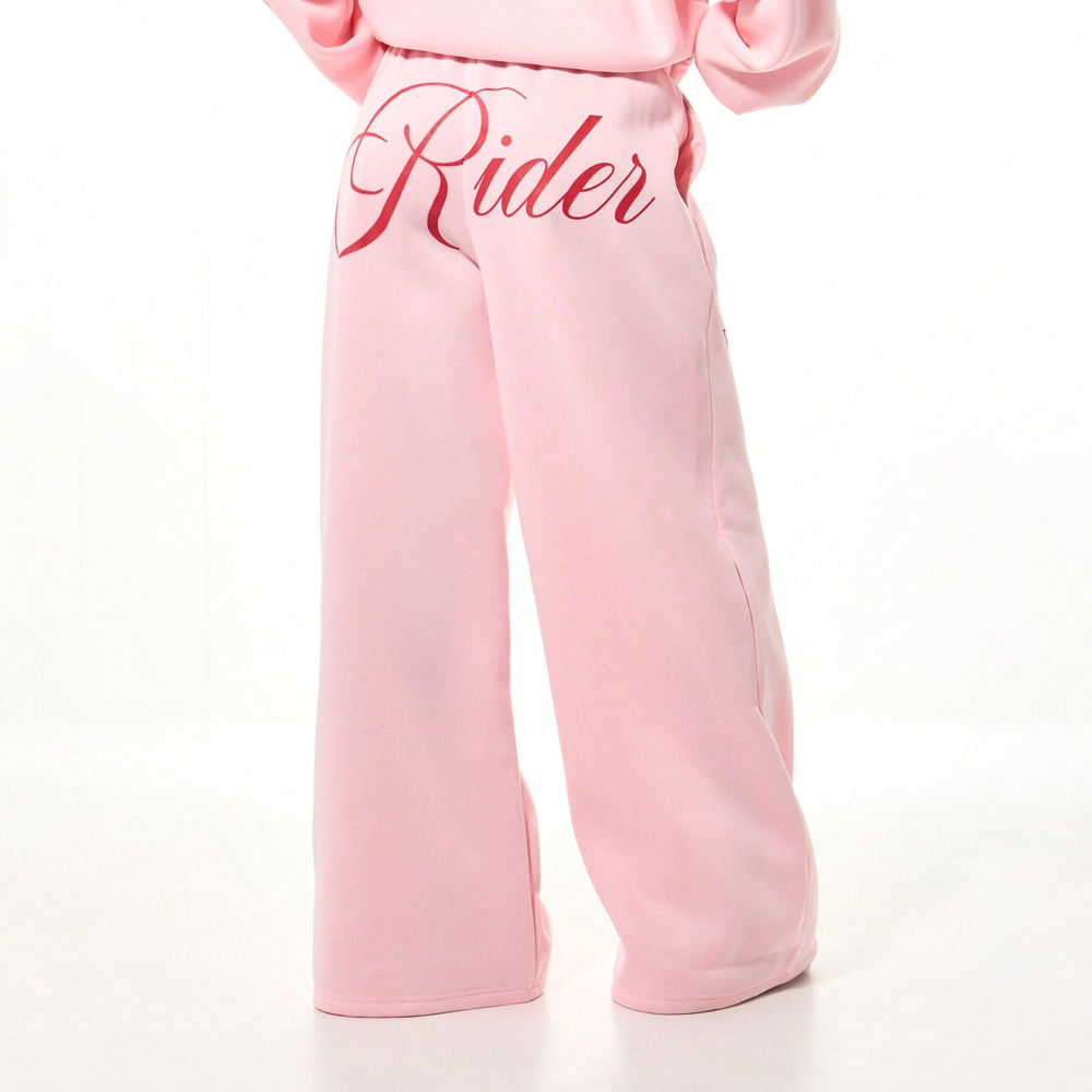 Oversized Hoodie & Wide-Leg Sweatpants Set