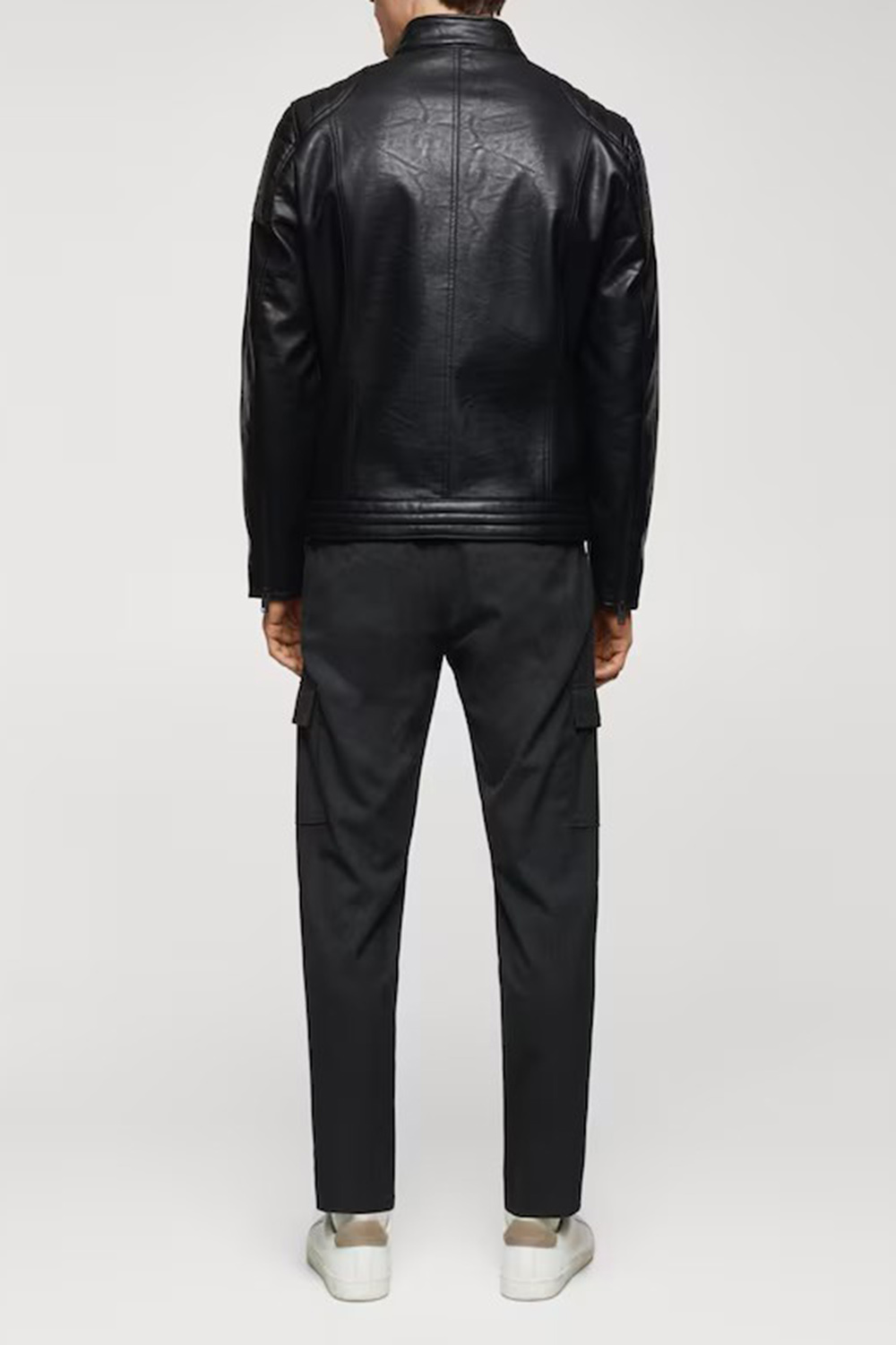 Nappa Leather-Effect Jacket