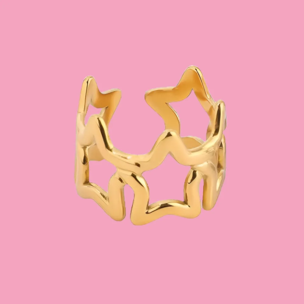 Open Star Ring