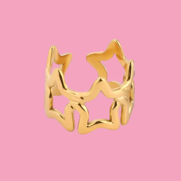 Open Star Ring