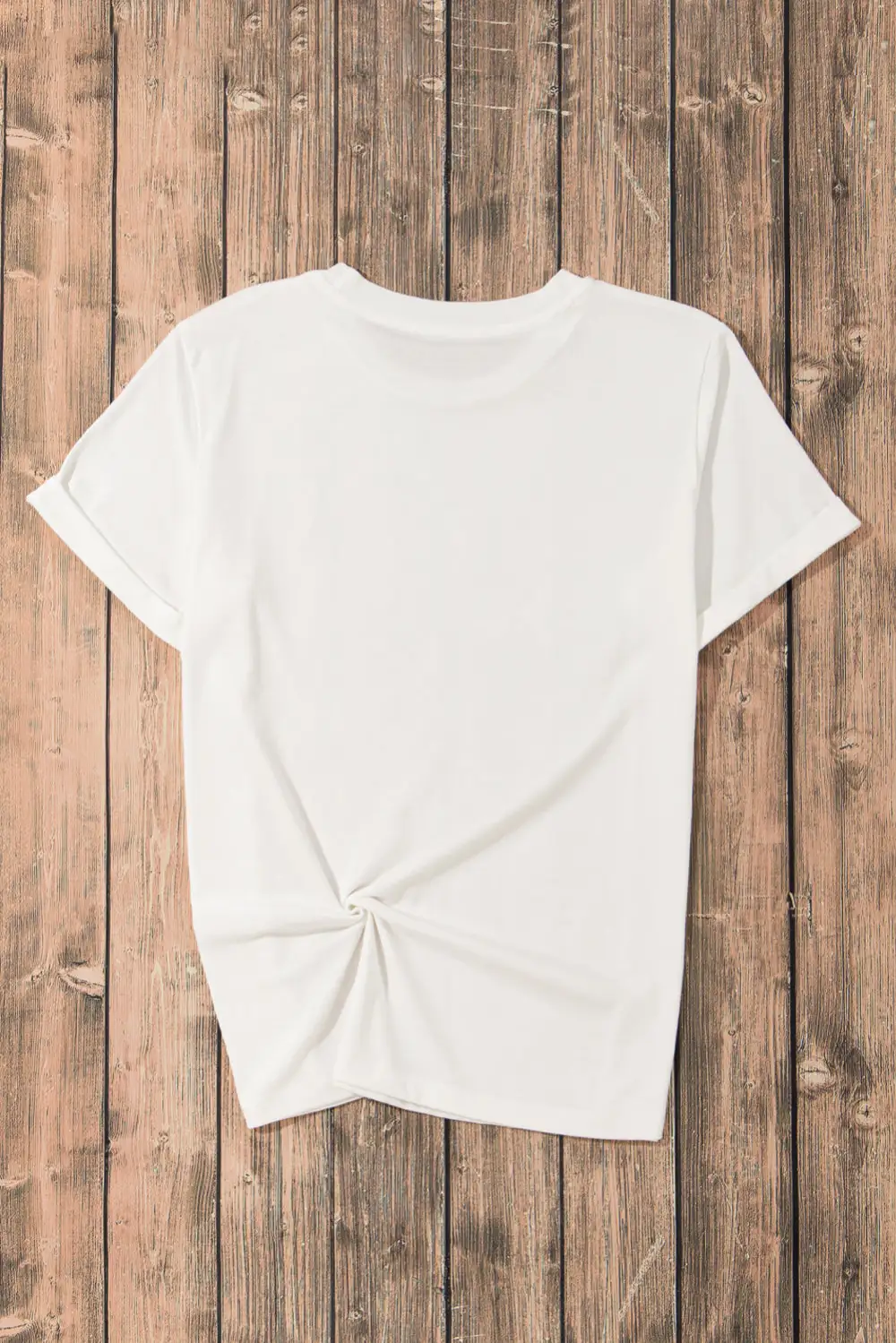 White Sequined Rugby Graphic Cotton