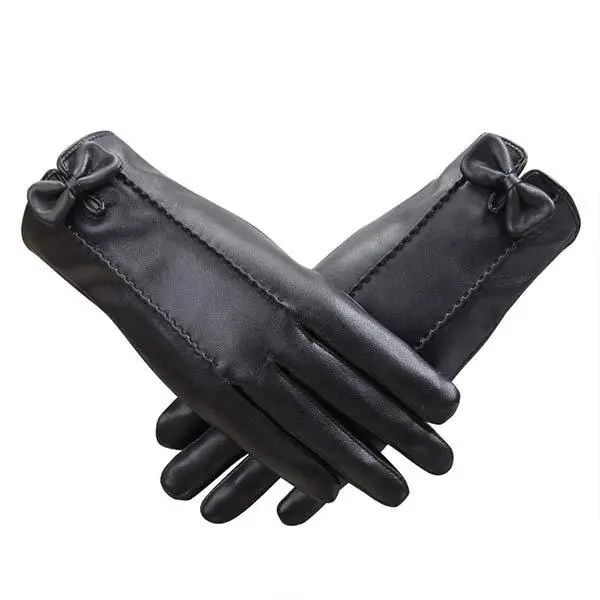 Women'S Fleece Thickened Warm Gloves 27274785C