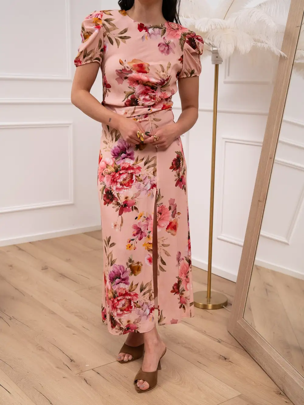 Solace Maxi Ruched Dress