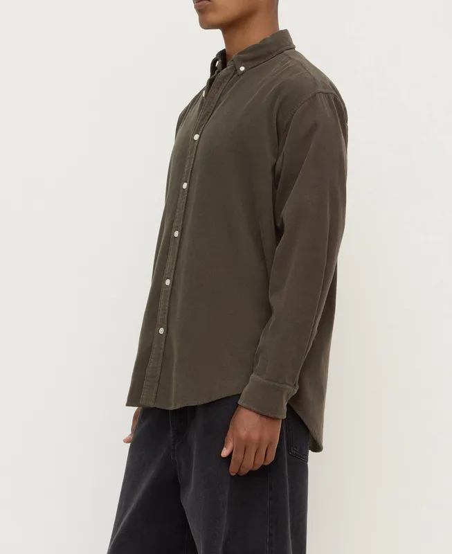 Rust Corduroy Shirt
