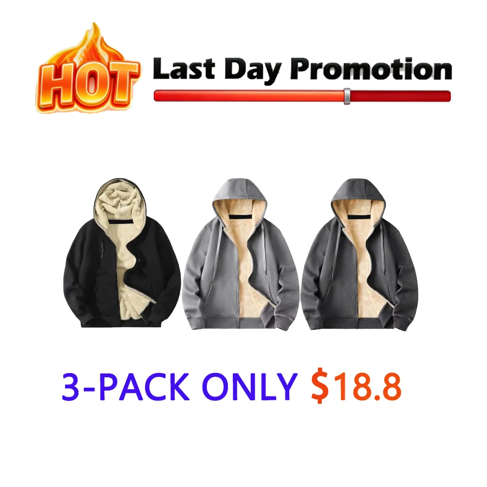 Men's Regular Fit Heavyweight Sherpa Fleece Lined Hoodie & Shacket.ships within 24 hours.Priority delivery in areas affected by heavy snow.