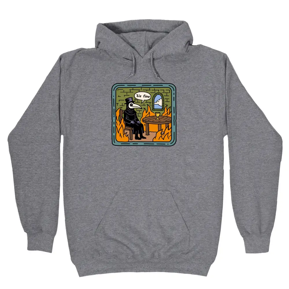 Graphic Otter Pullover Hoodie