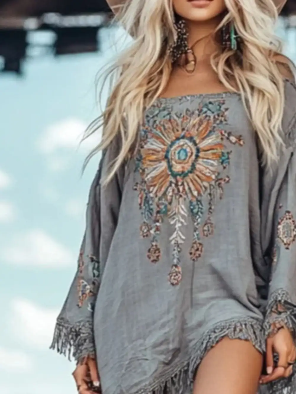 Long Sleeve Mini Dress