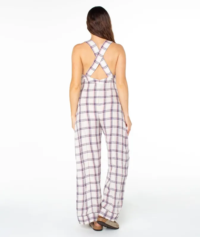 Textured Wide Leg Casual Romper