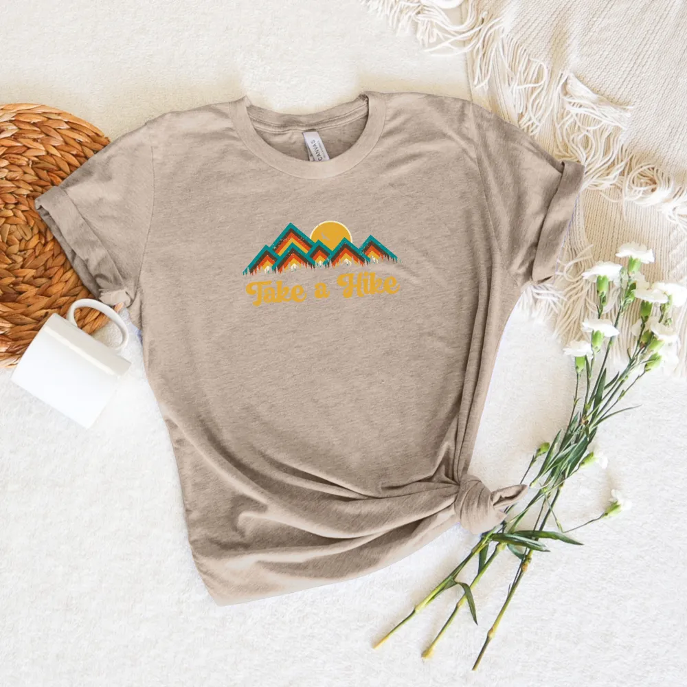 Trail Hike Graphic Everyday Tee