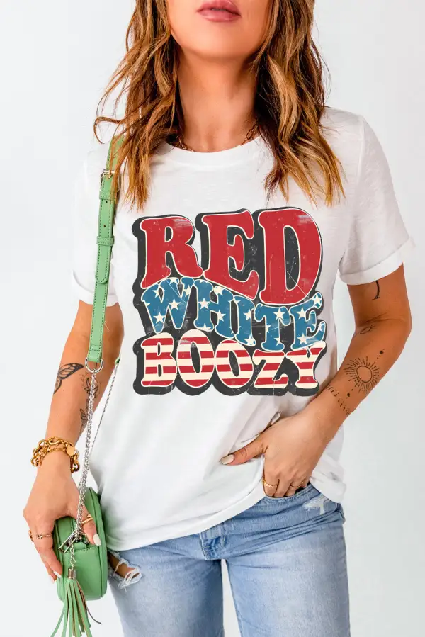 White Red White Boozy Stars